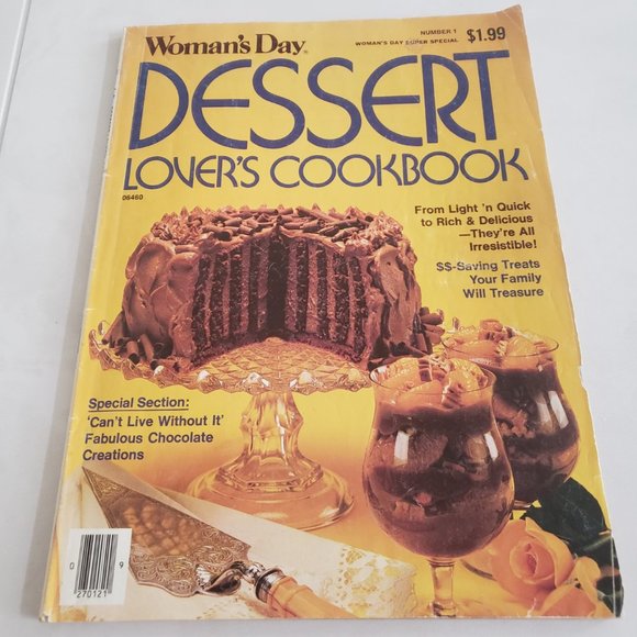 Woman's Day Dessert Lover's Cookbook Number 1 Single Issue - Picture 1 of 3